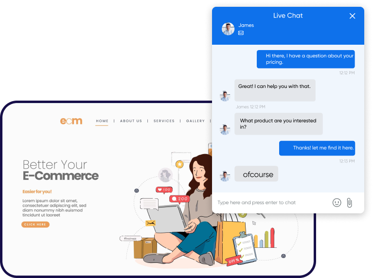 Real-Time Chat Engagement